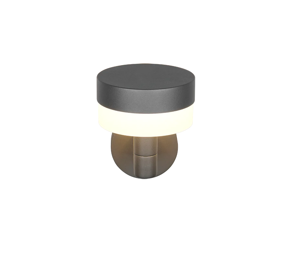 Wandlamp Fletal Antraciet - Set van 3 - Afbeelding 4