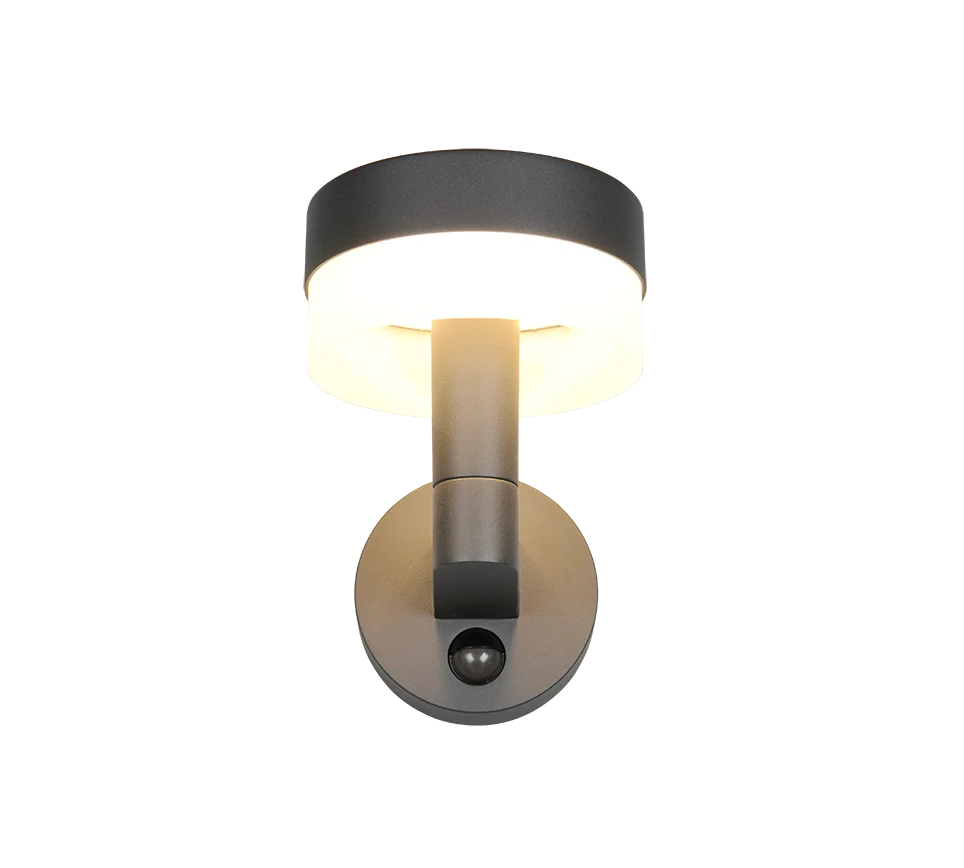 Wandlamp Fletal Antraciet - Set van 3 - Afbeelding 5