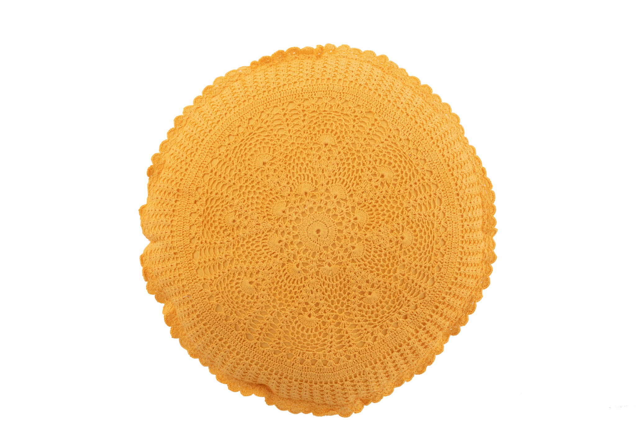 Kussen Beskis Geel 39x39 cm - Afbeelding 3