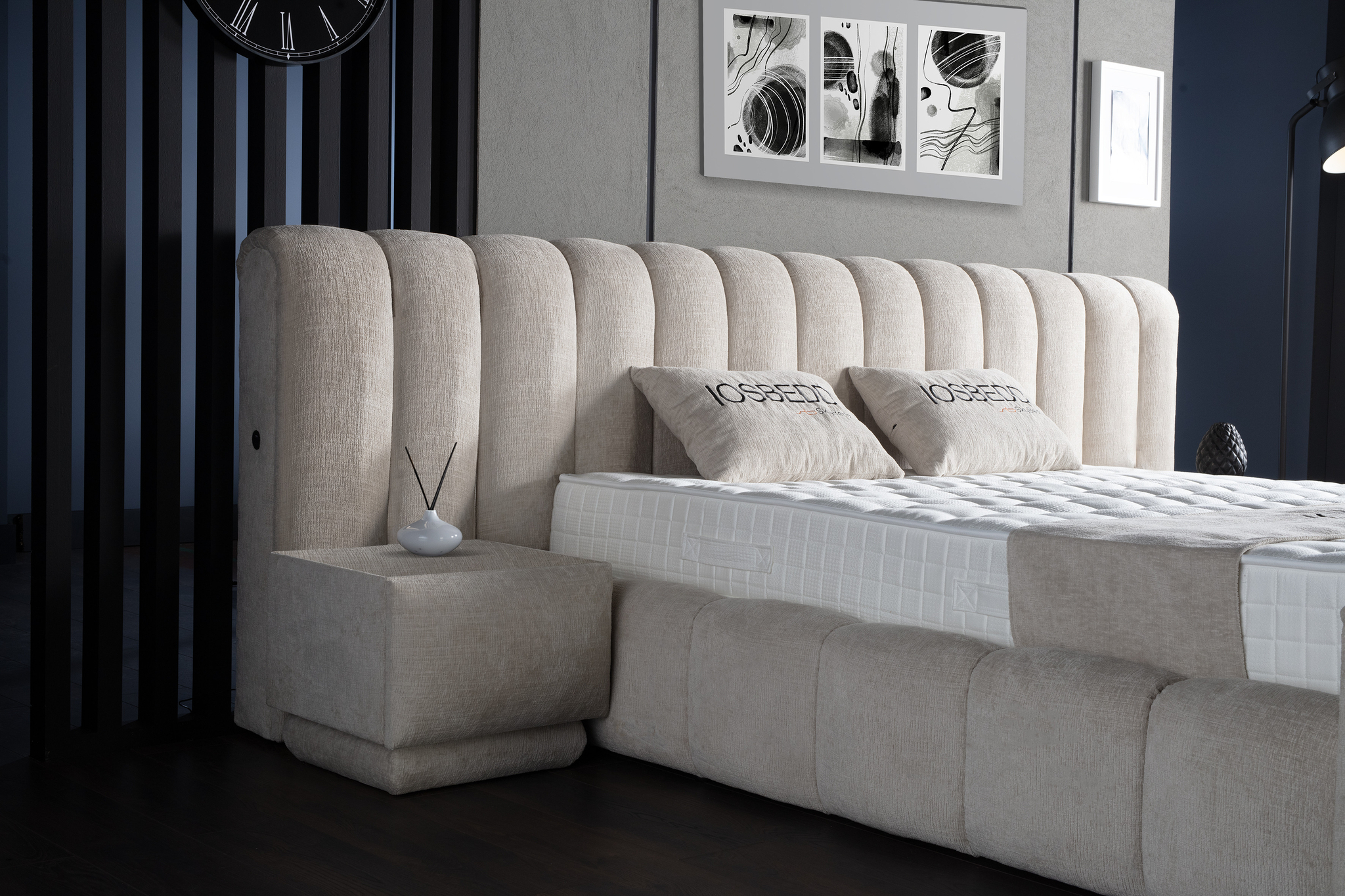 Boxspring Geemora Beige 180x200 - Afbeelding 2
