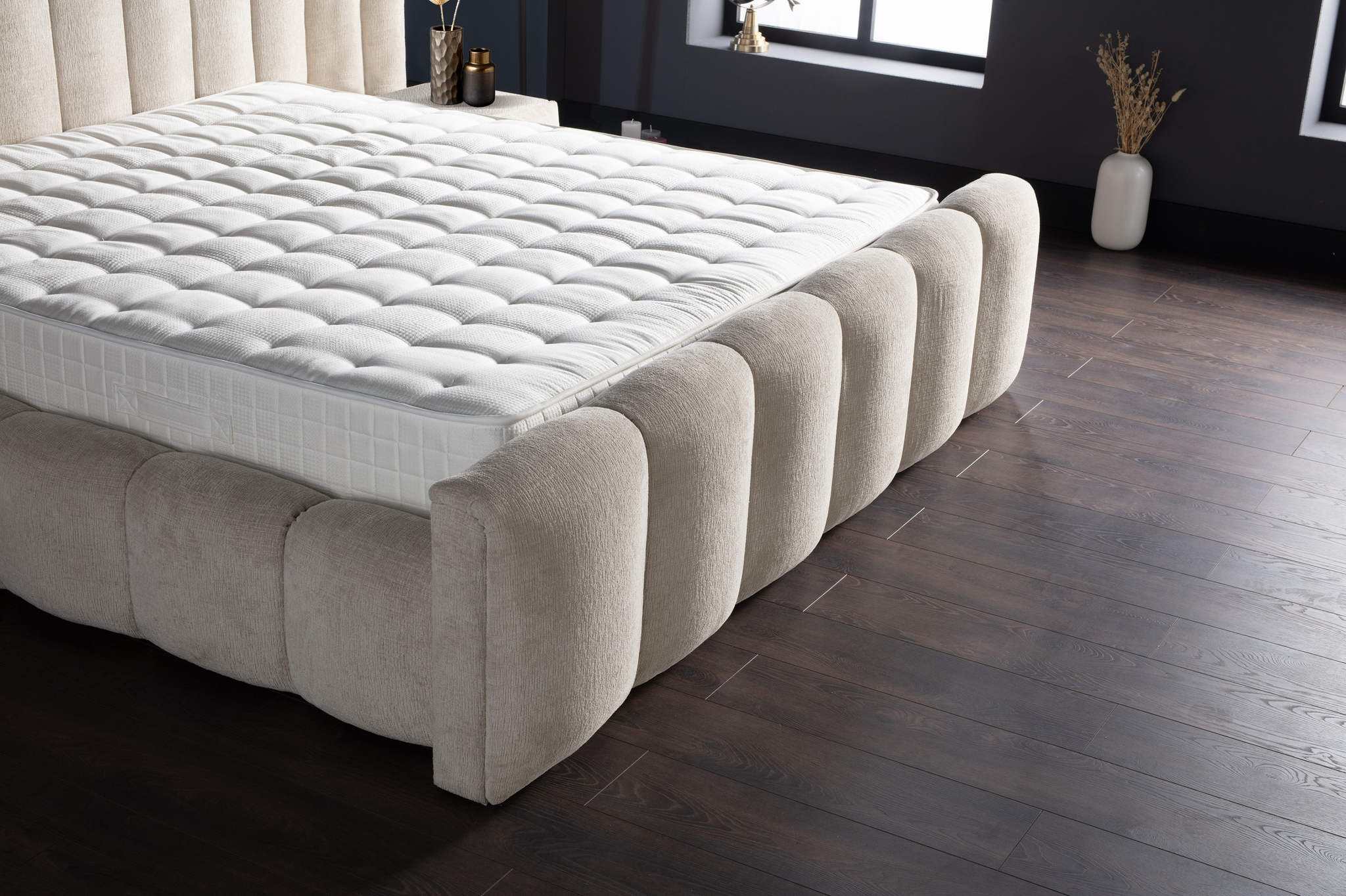 Boxspring Geemora Beige 180x200 - Afbeelding 5