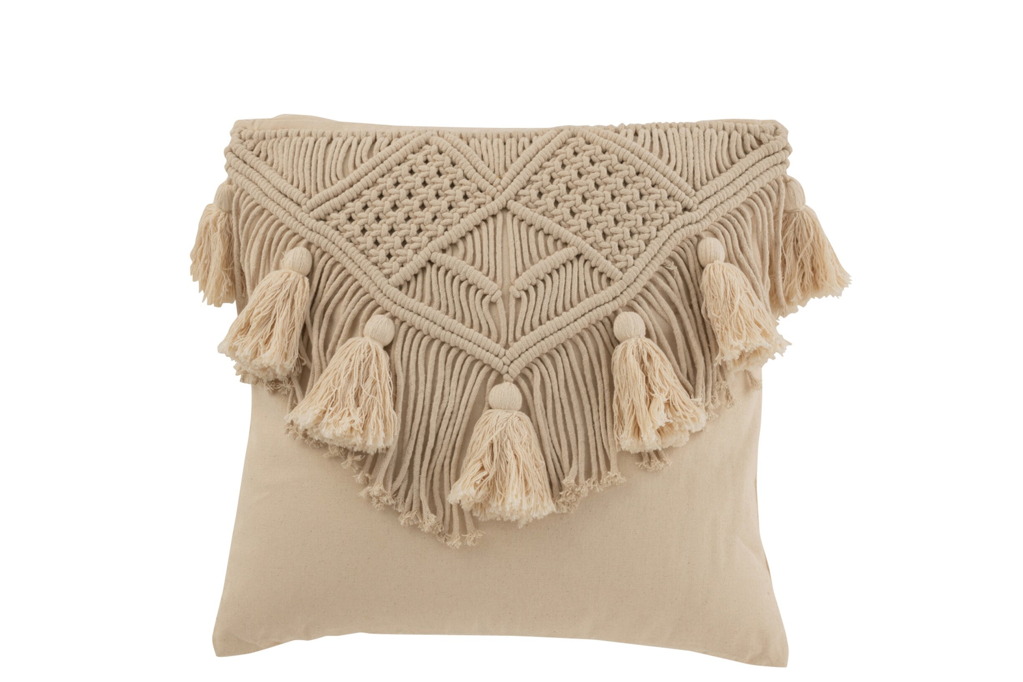 Kussen Troolvar Beige 45,5x45,5 cm - Afbeelding 2