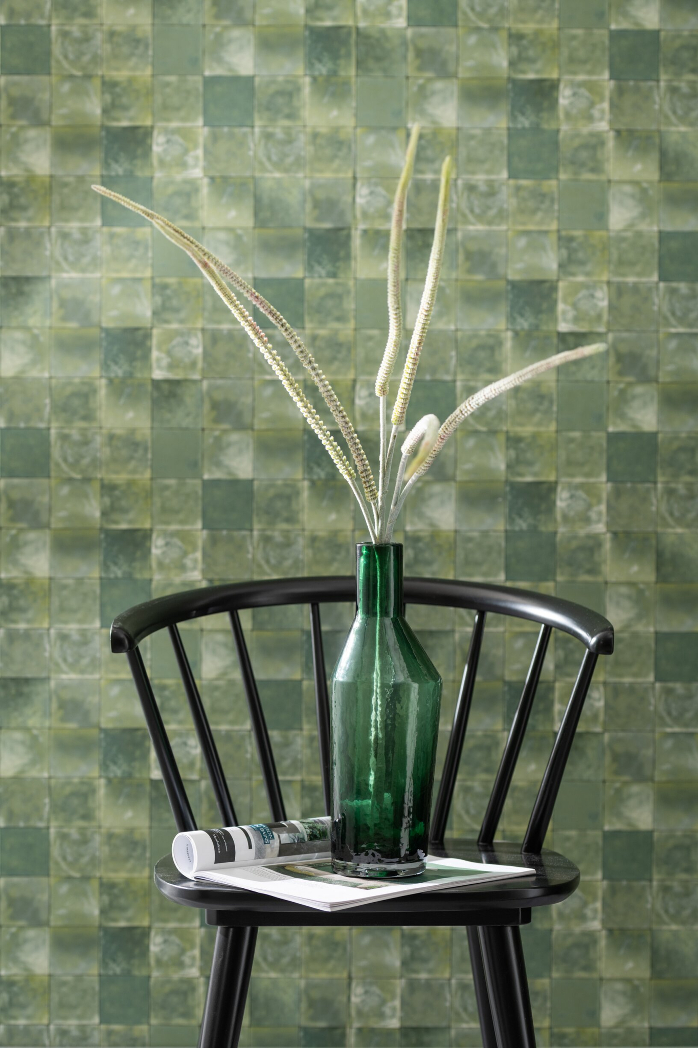 Decoratie Rurio Glas Groen - Afbeelding 2