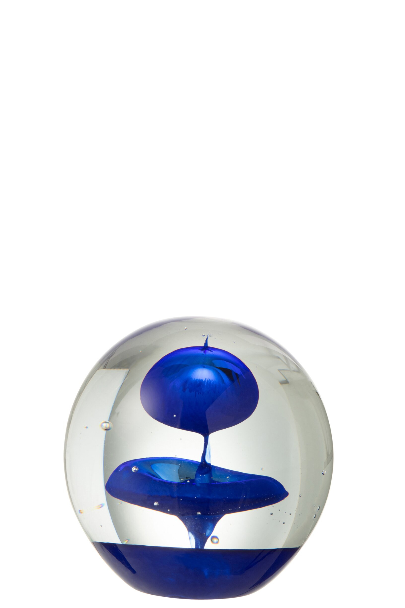 Presse-papier Mario Glas Blauw - Afbeelding 2