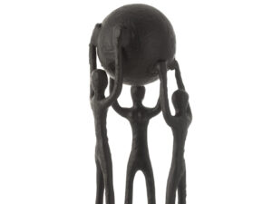 Beeld Sunea Aluminium Zwart H46,5 cm