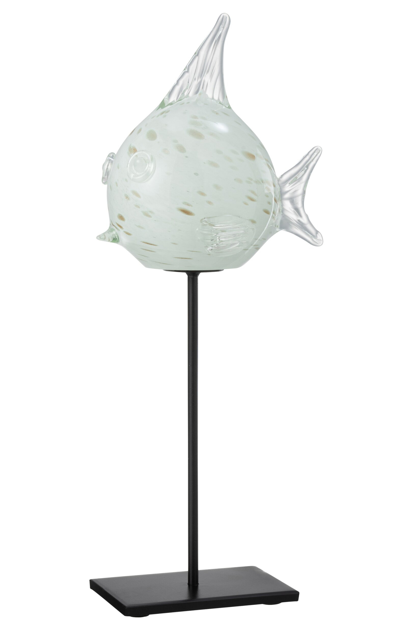 Decoratiefiguur Fievon Glas Wit H38 cm - Afbeelding 2