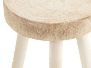 Woonaccessoire Neiko Hout Wit - Set van 2