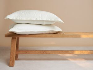 Kussenhoes Slernund Wit 40x80 cm