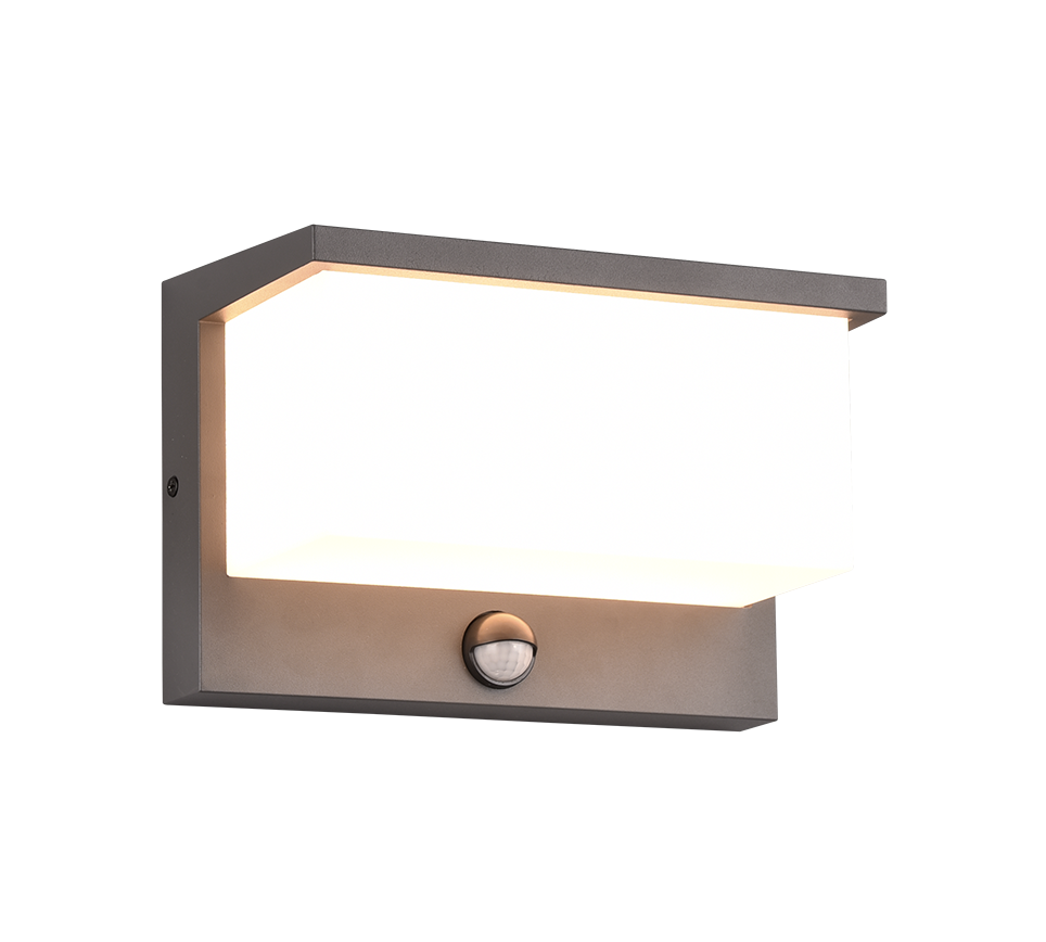 Wandlamp Skassil Antraciet - Set van 3