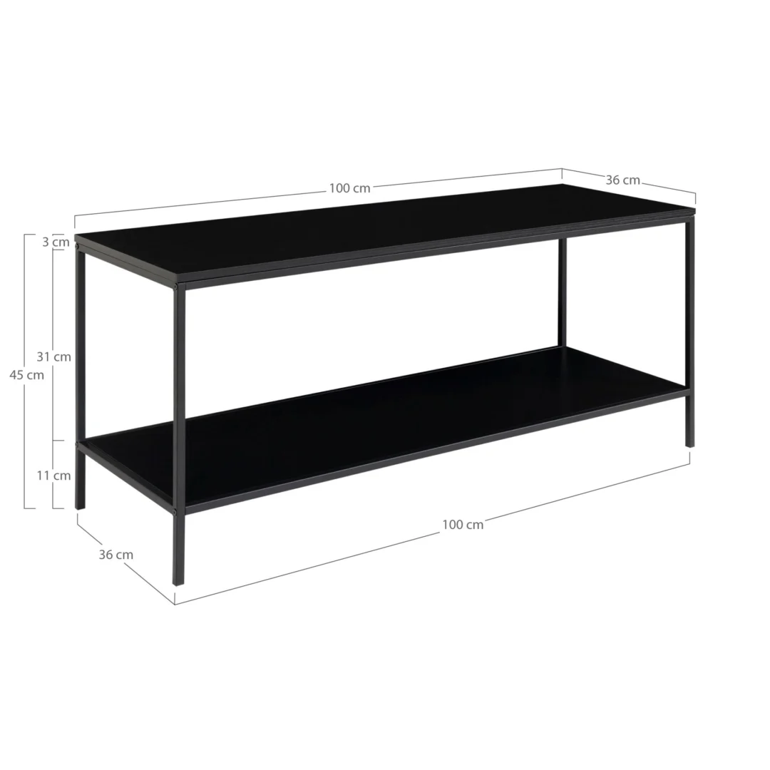 Tv meubel Kleentu 100 cm staal - Afbeelding 5