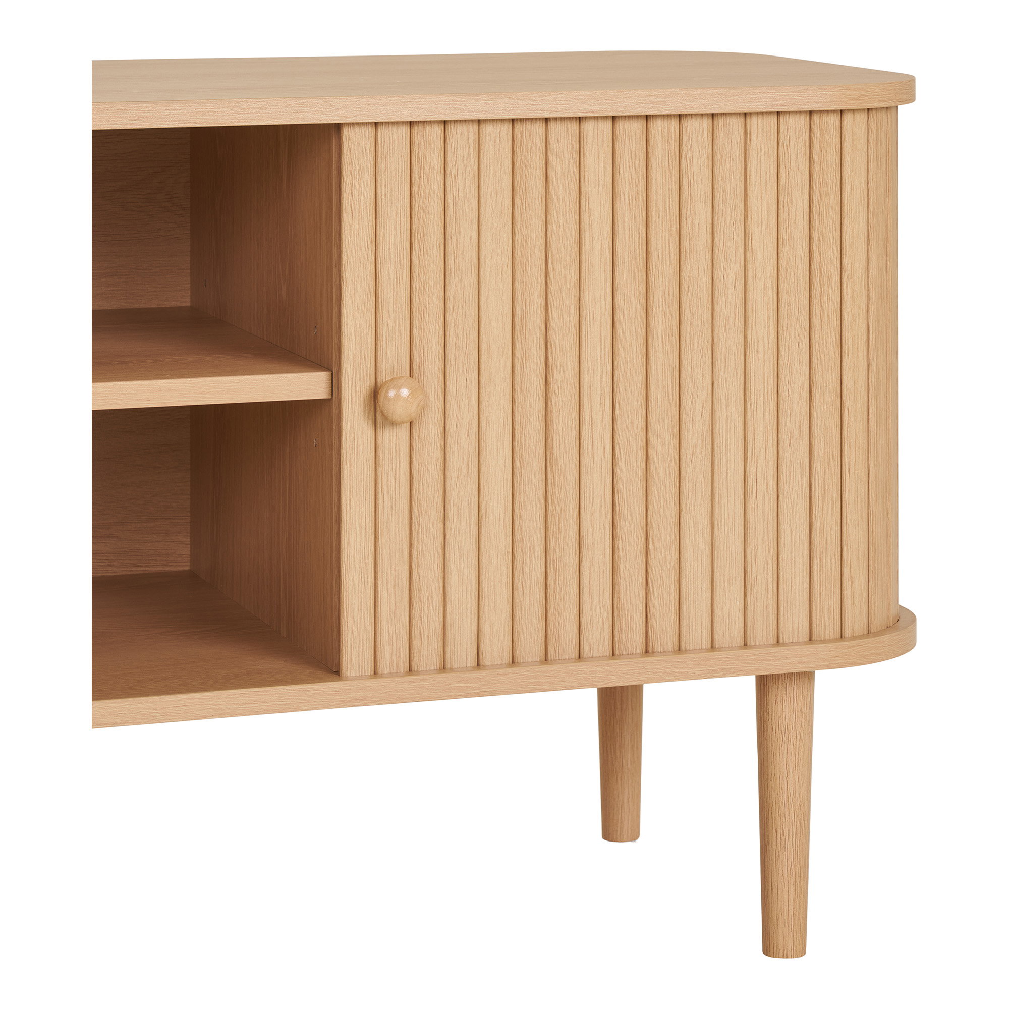 TV-meubel Flierdond Naturel 113 cm - Afbeelding 5