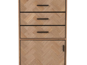 Kast Heisund Zwart 62 cm