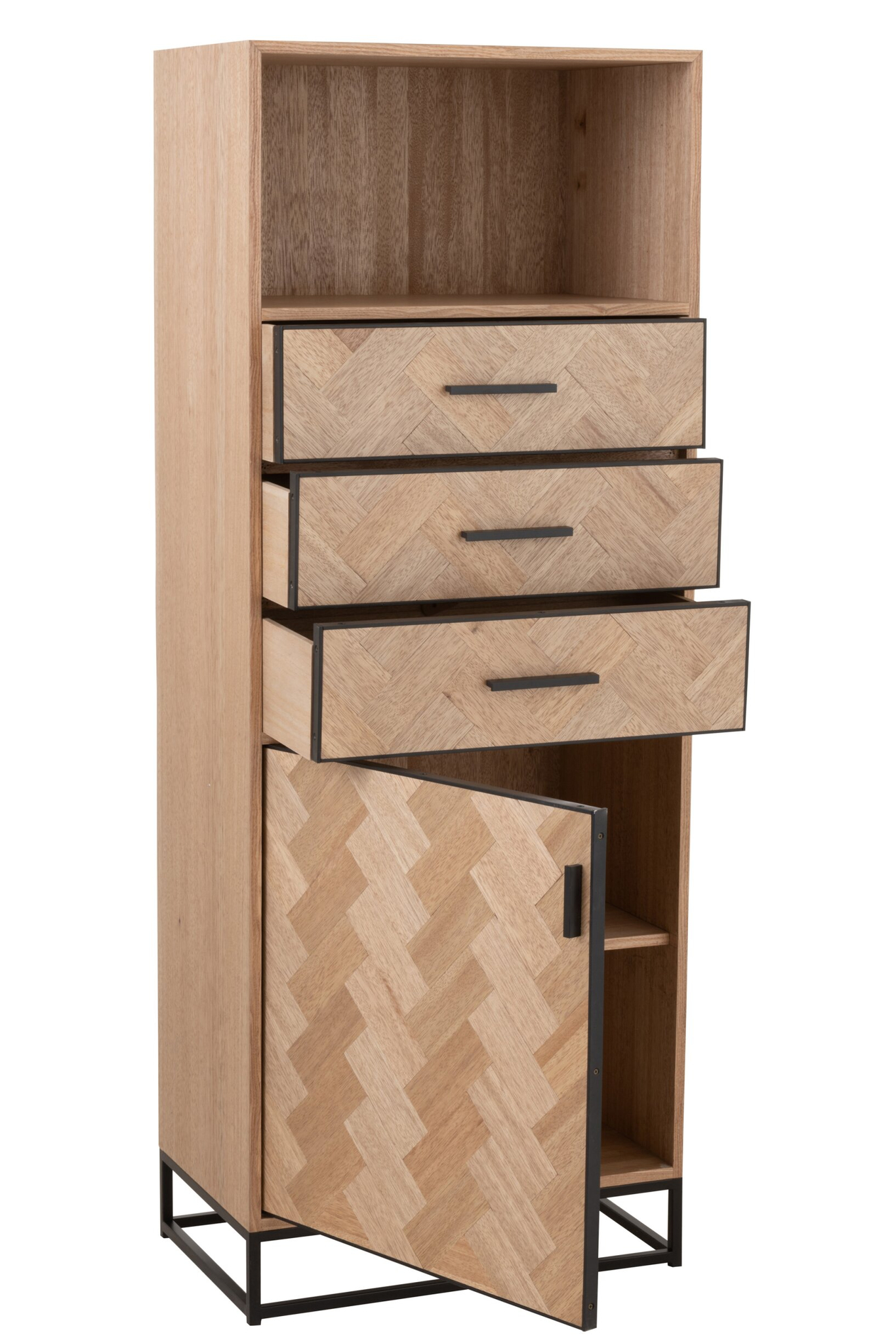 Kast Heisund Zwart 62 cm - Afbeelding 7