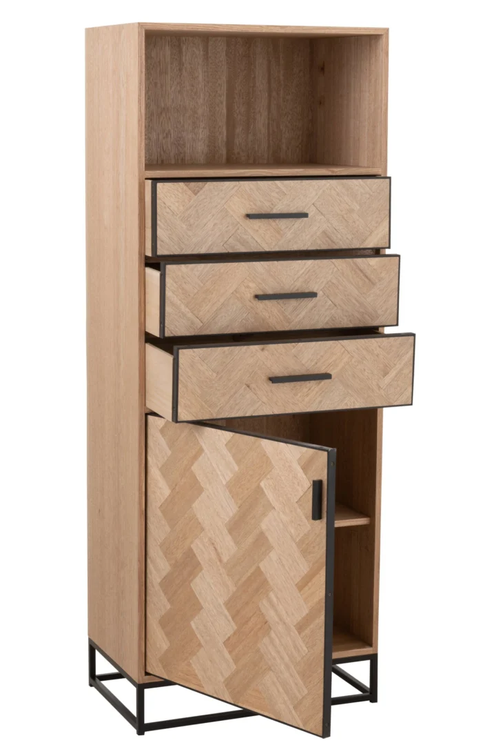 Kast Heisund Zwart 62 cm - Afbeelding 7
