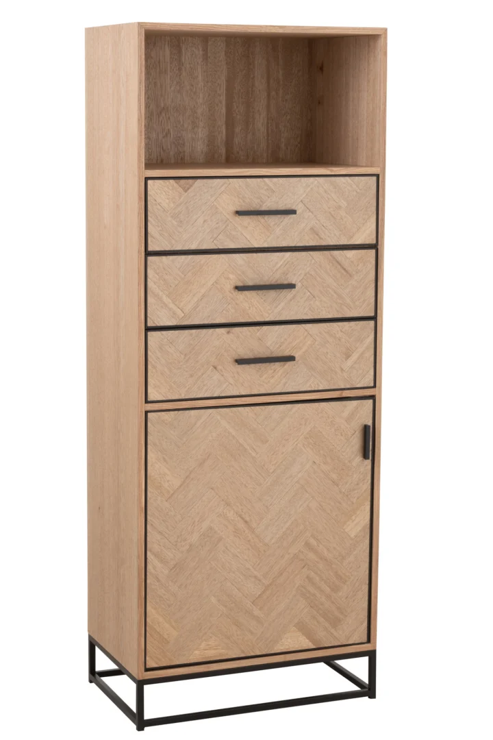 Kast Heisund Zwart 62 cm - Afbeelding 8