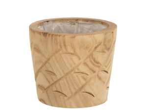 Plantenbak Collal Hout Naturel H17 cm