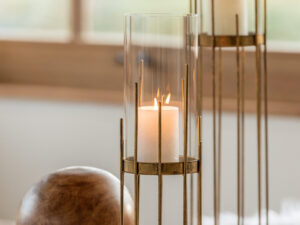 Decoratiebal Peldis Hout Bruin