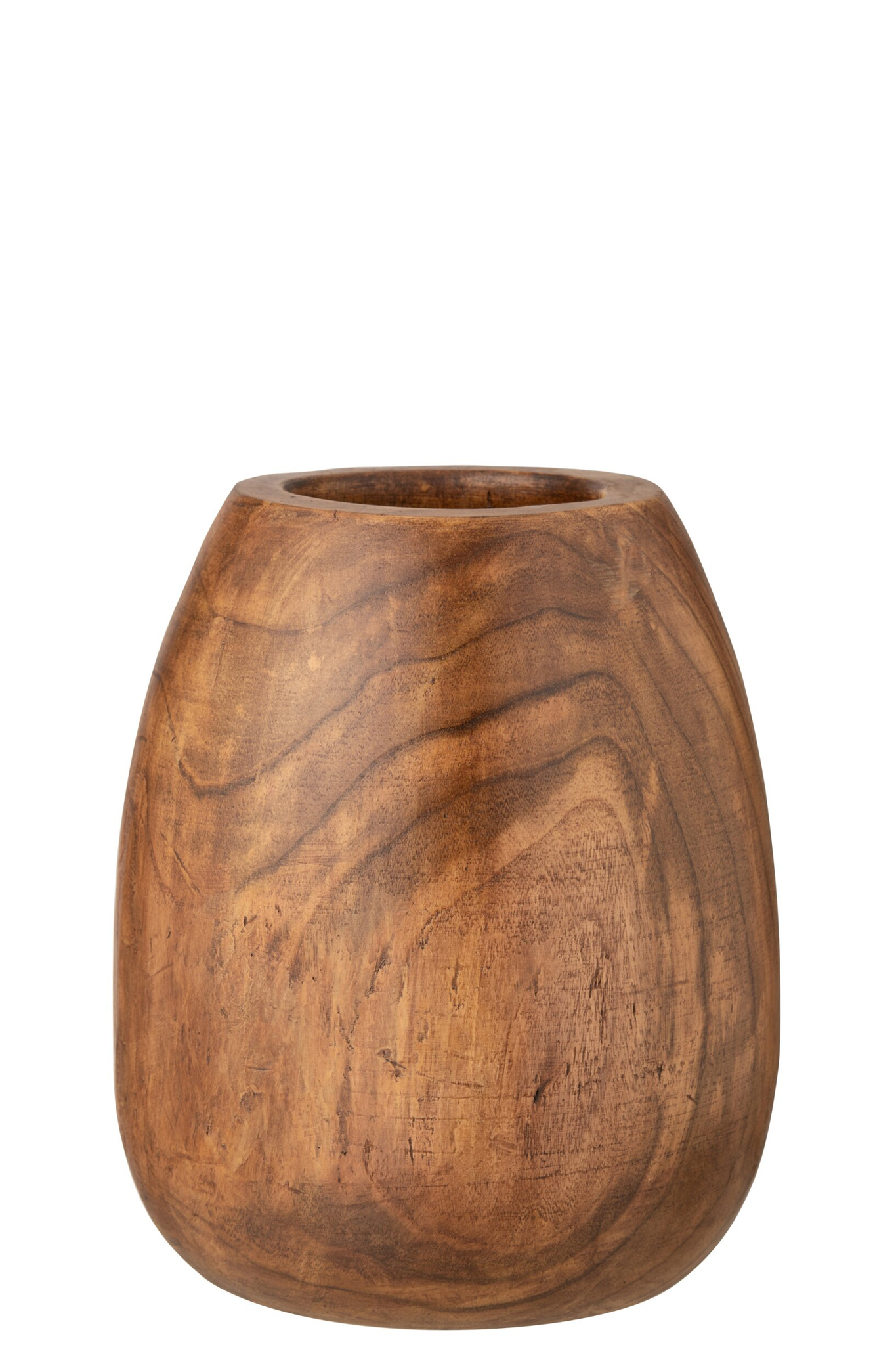 Pot Leinsonte Hout Bruin H42 cm