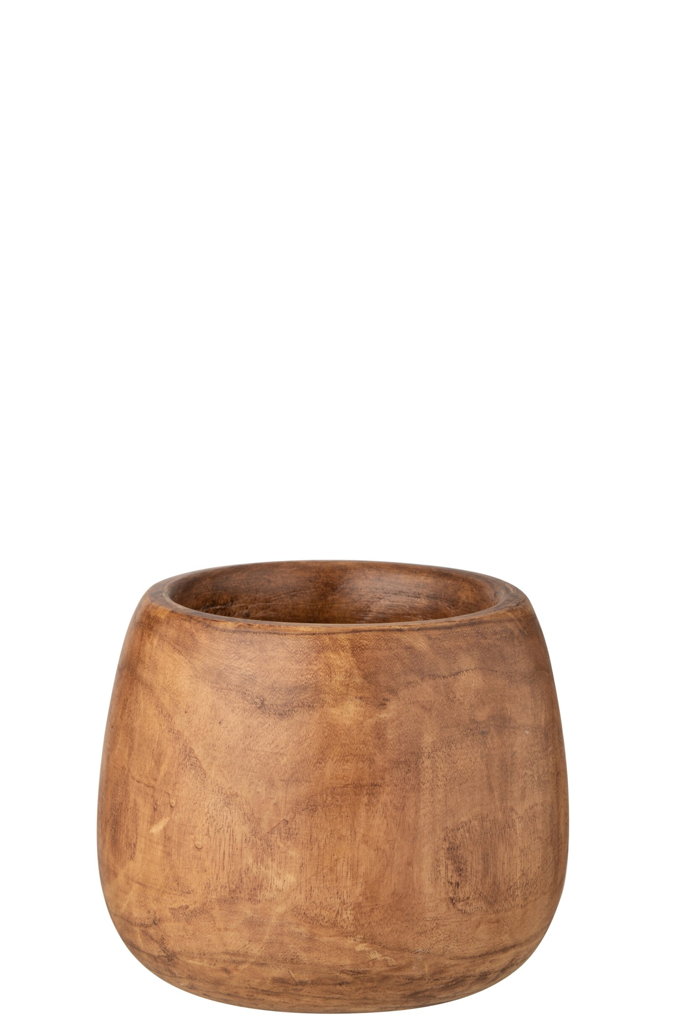 Pot Mordena Hout Bruin H27 cm