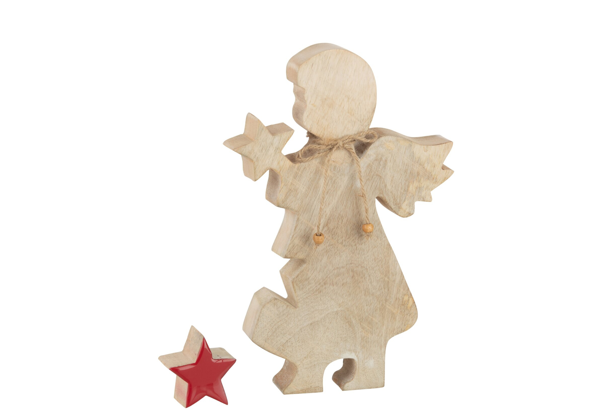 Decoratie Zummar Mangohout Rood