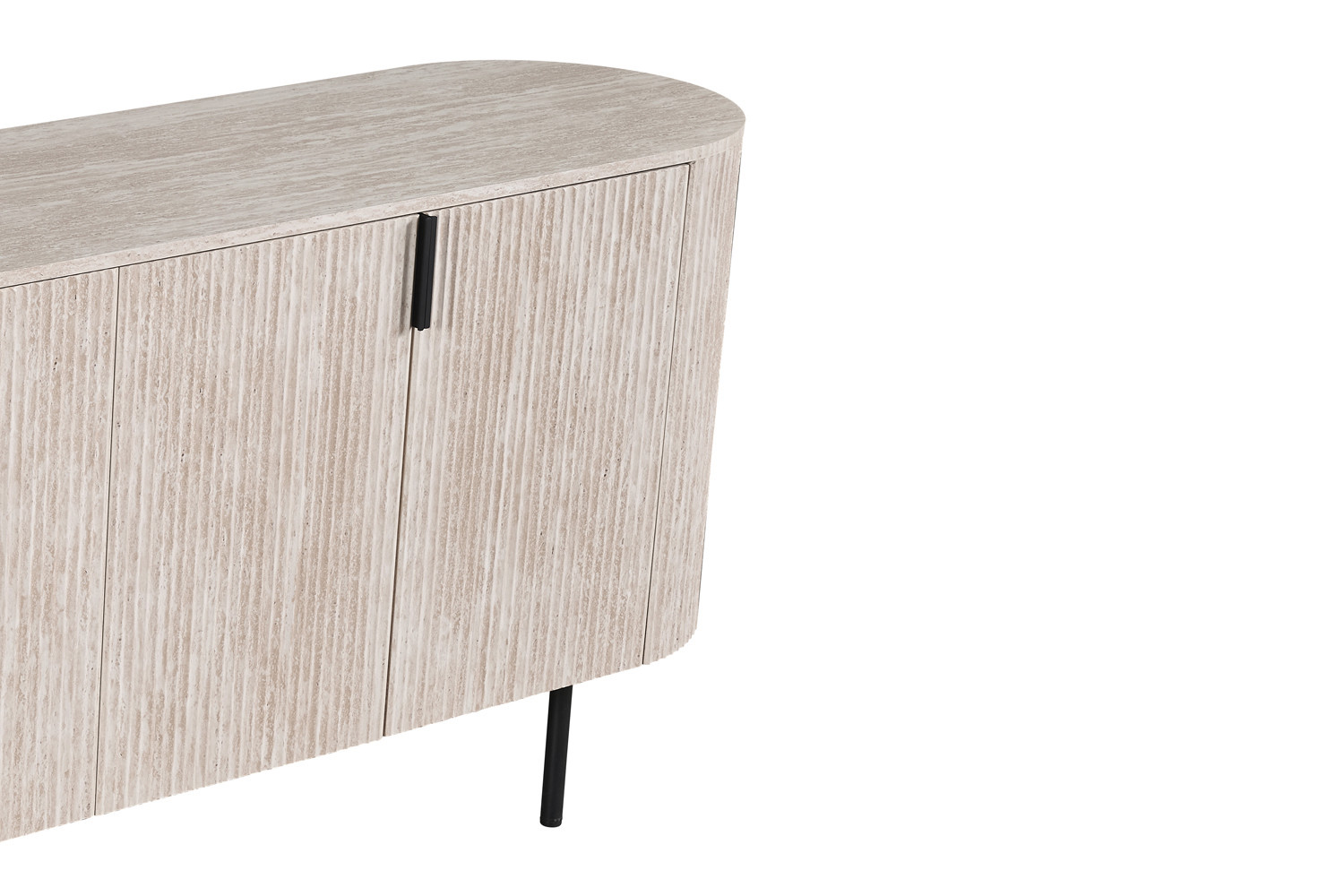 Dressoir Side Beige 200 cm - Afbeelding 7