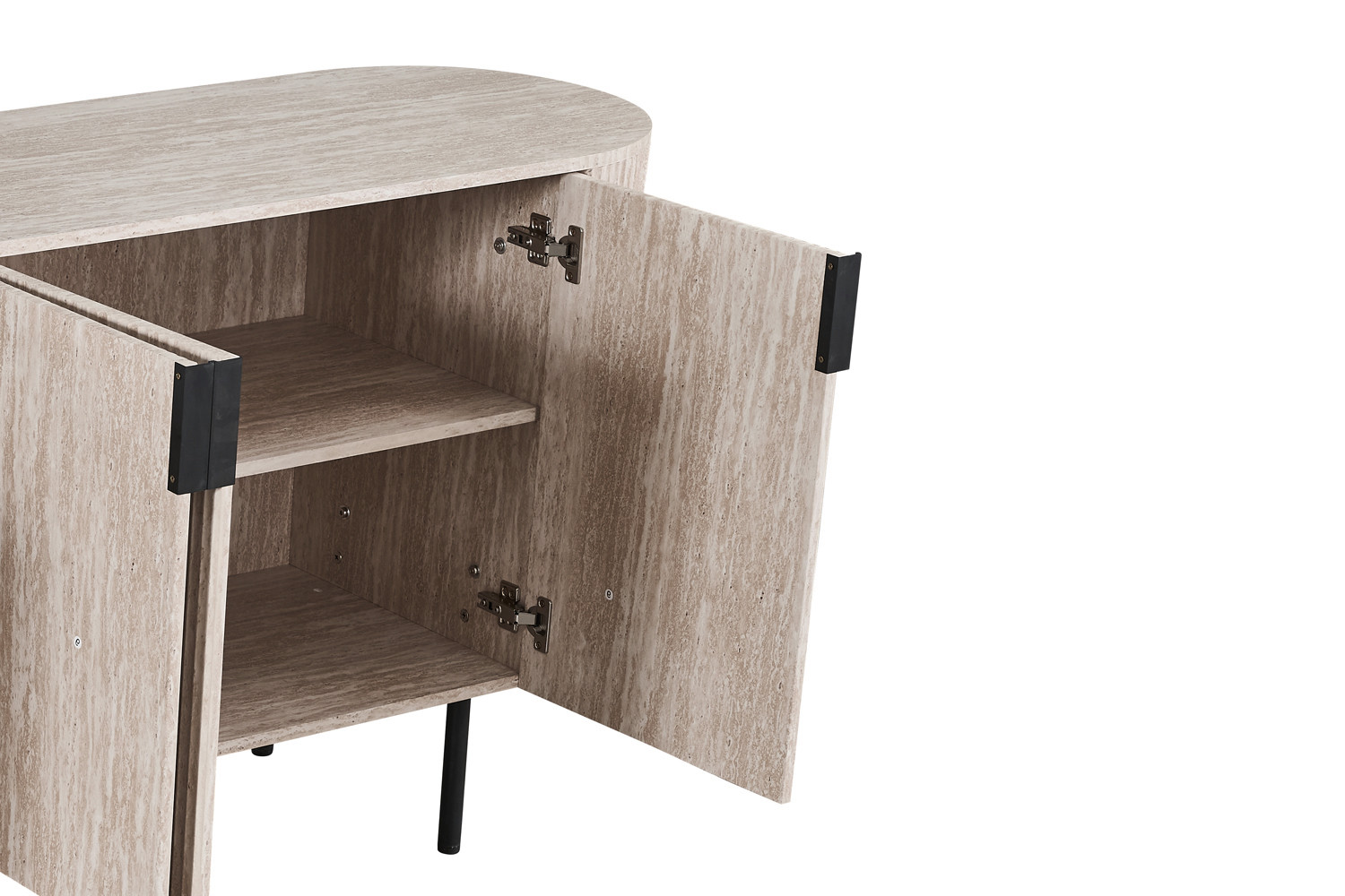 Dressoir Side Beige 200 cm - Afbeelding 8