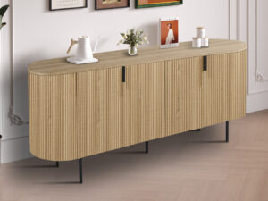 Dressoir Jeeskona Naturel 200 cm