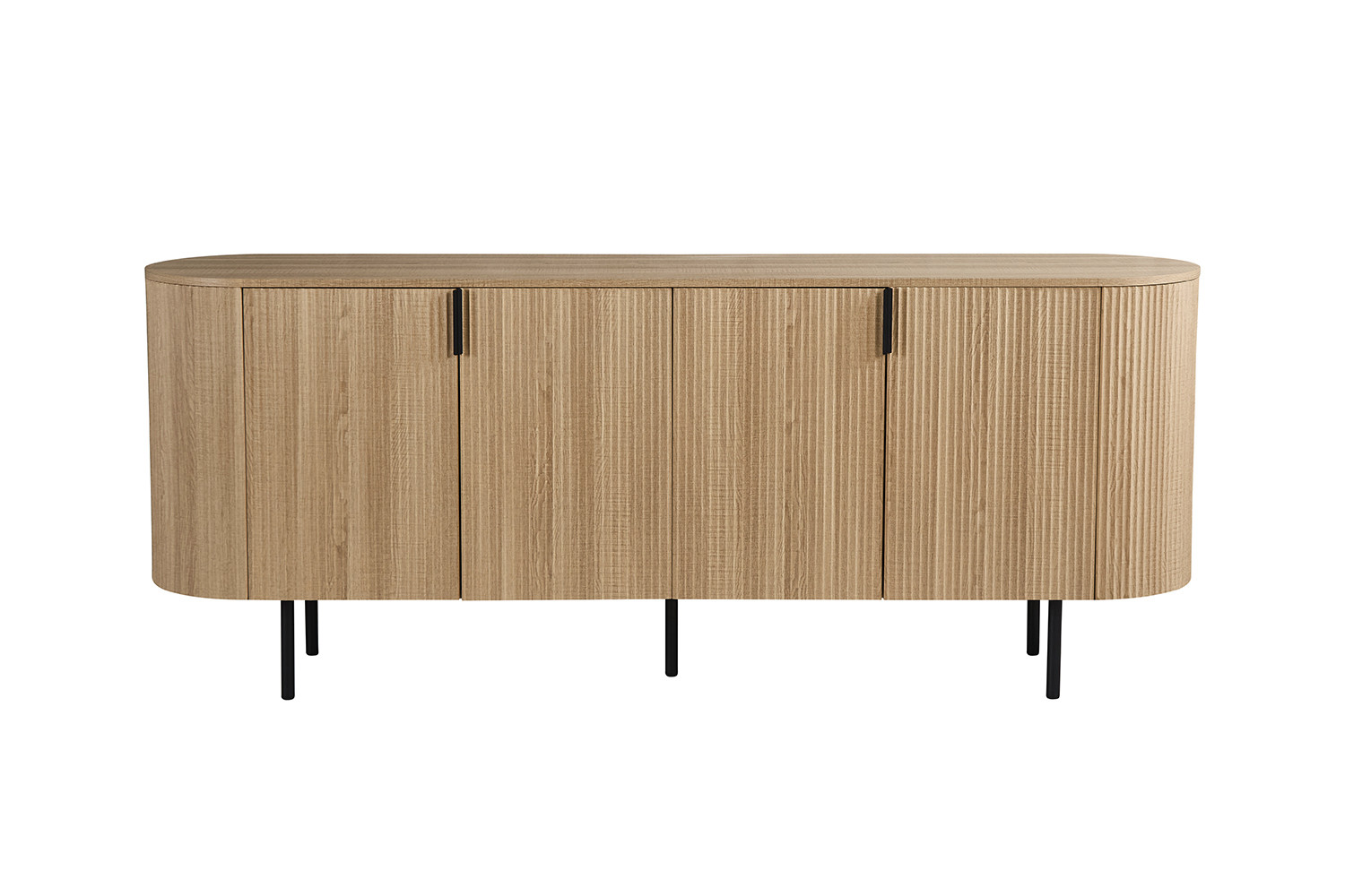 Dressoir Jeeskona Naturel 200 cm - Afbeelding 3