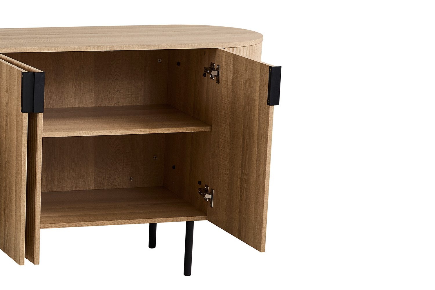 Dressoir Jeeskona Naturel 200 cm - Afbeelding 9
