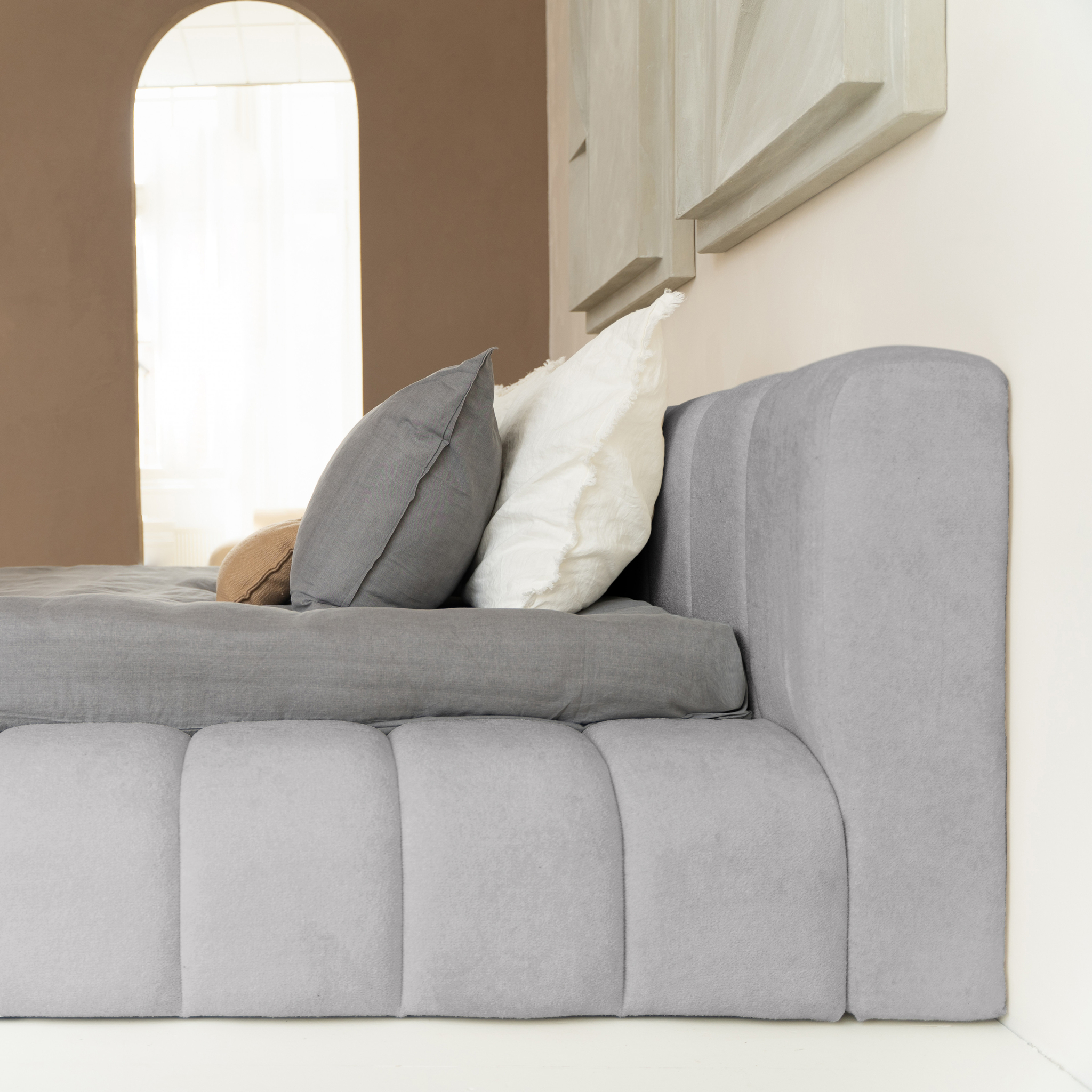 Bed Cietonte Grijs 180x200 - Afbeelding 6