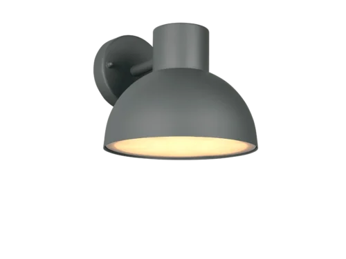 Wandlamp Trarun antraciet, set van 3, moderne buitenlamp van gegoten aluminium met IP44-bescherming