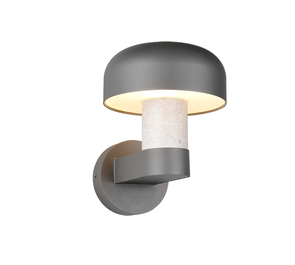 Wandlamp Stosken Aluminium - Set van 3