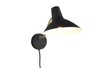 Wandlamp Parmine Mat Messing - Set van 3