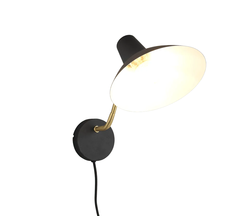 Wandlamp Parmine Mat Messing - Set van 3 - Afbeelding 2