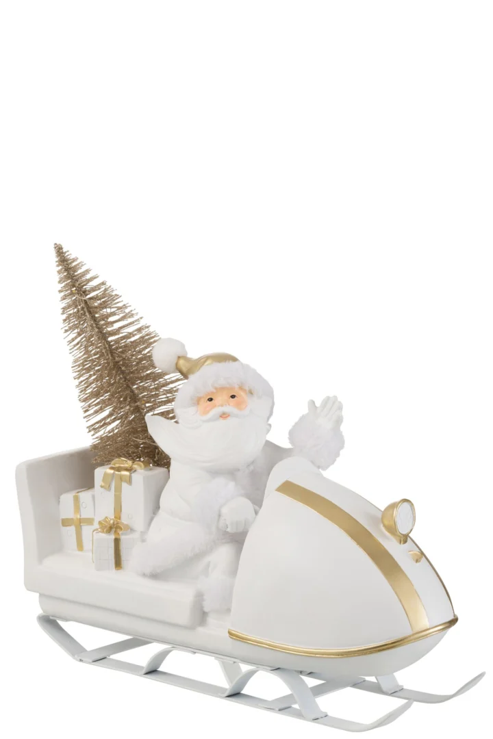 Decoratiefiguur Hensio Wit H30 cm - Afbeelding 3