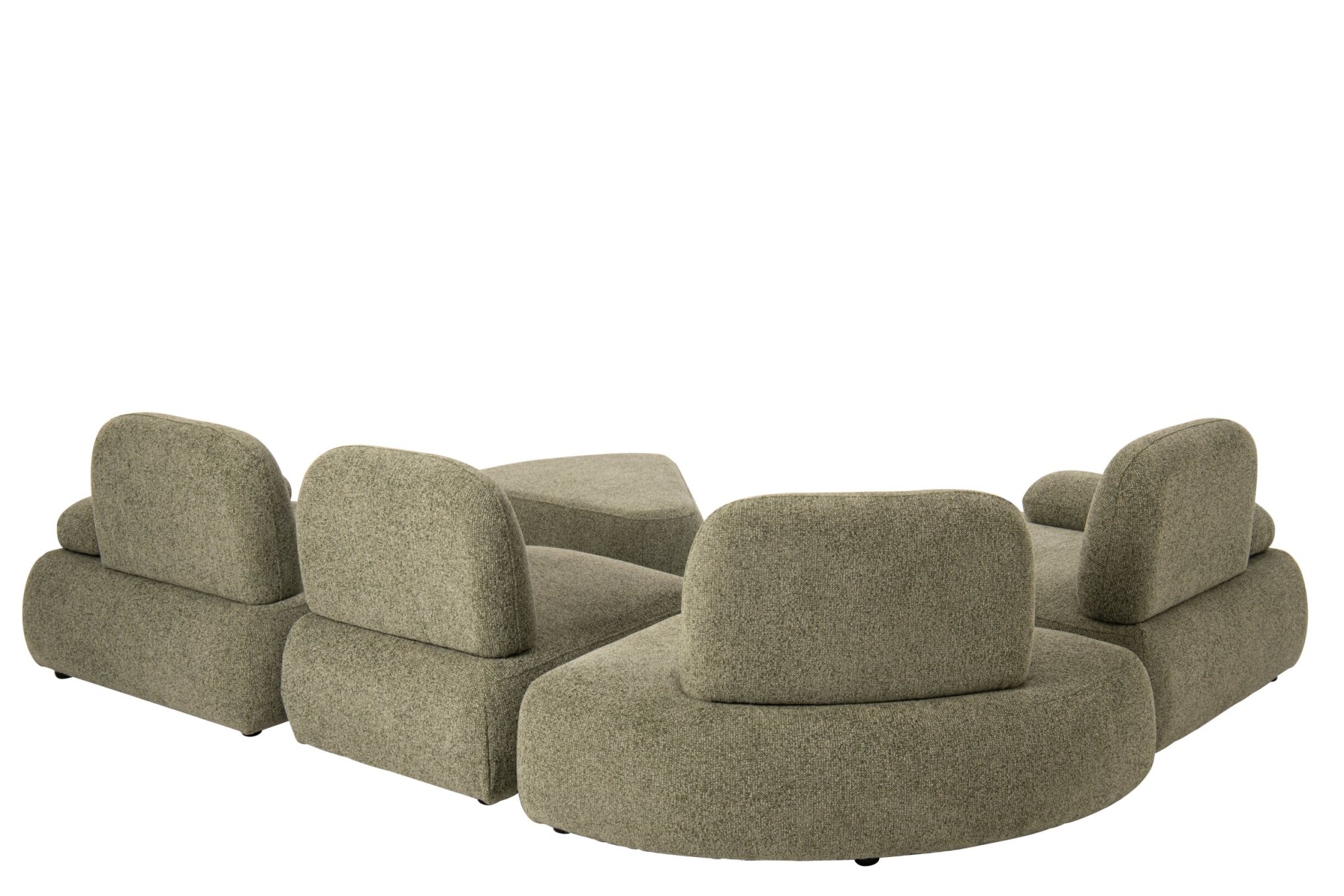 Bank Pelda Multiplex Groen - Set van 5