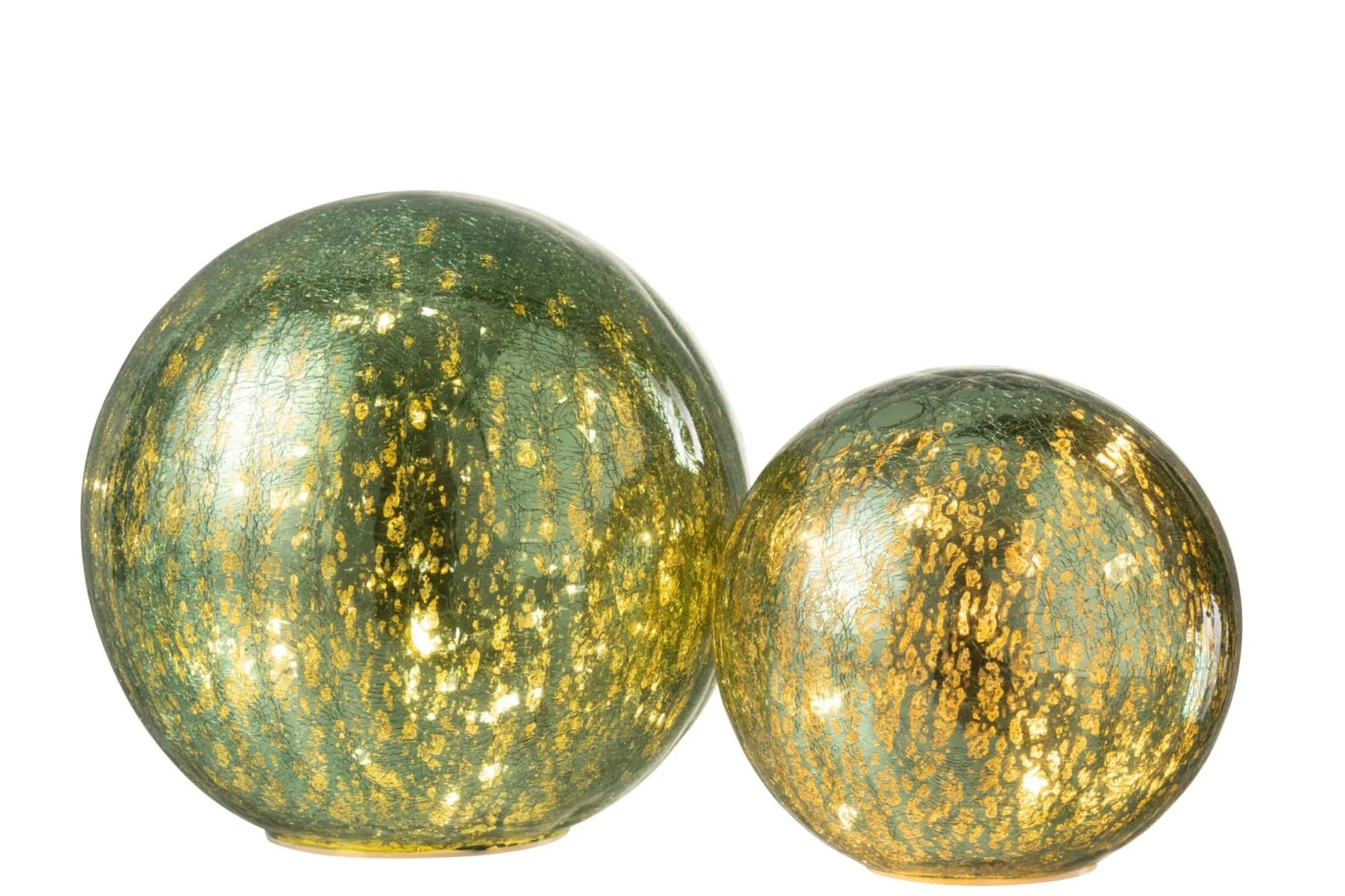 Decoratiebal Zaasello Glas Groen - Afbeelding 4