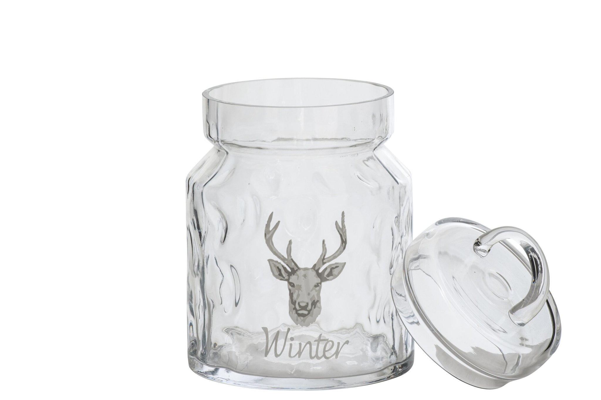Voorraadpot Dauntek Glas Wit
