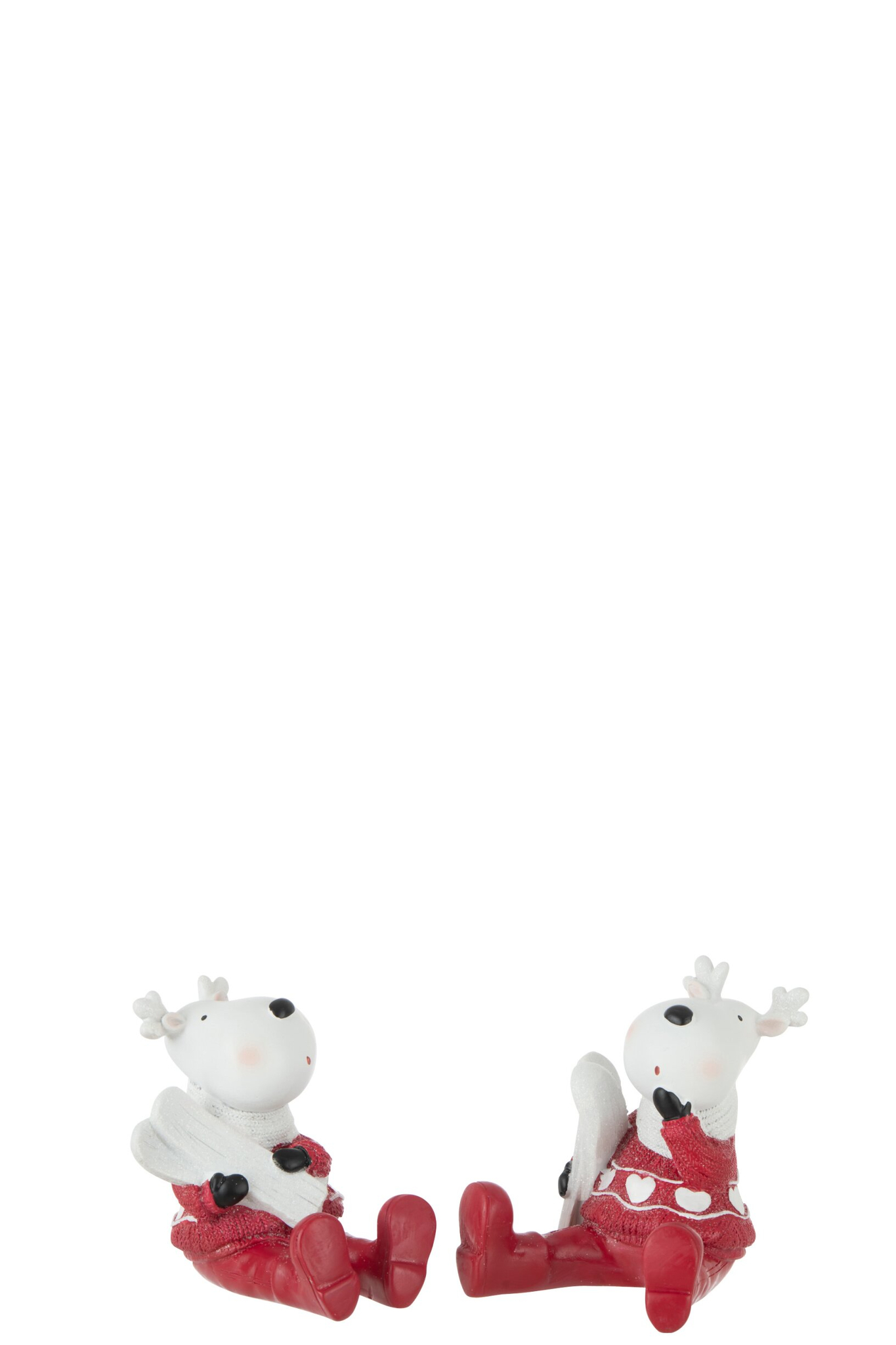 Decoratiefiguur Kausko Polyresin Meerkleurig - Set van 2 - Afbeelding 2
