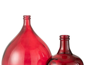 Vaas Kooltund Glas Rood H56 cm