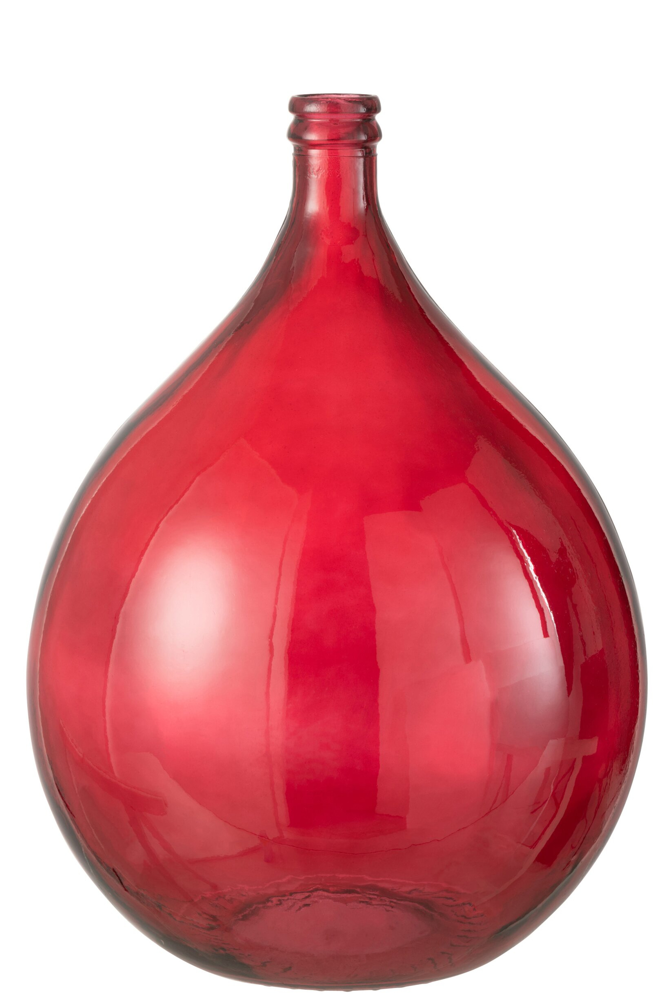 Vaas Kooltund Glas Rood H56 cm - Afbeelding 2