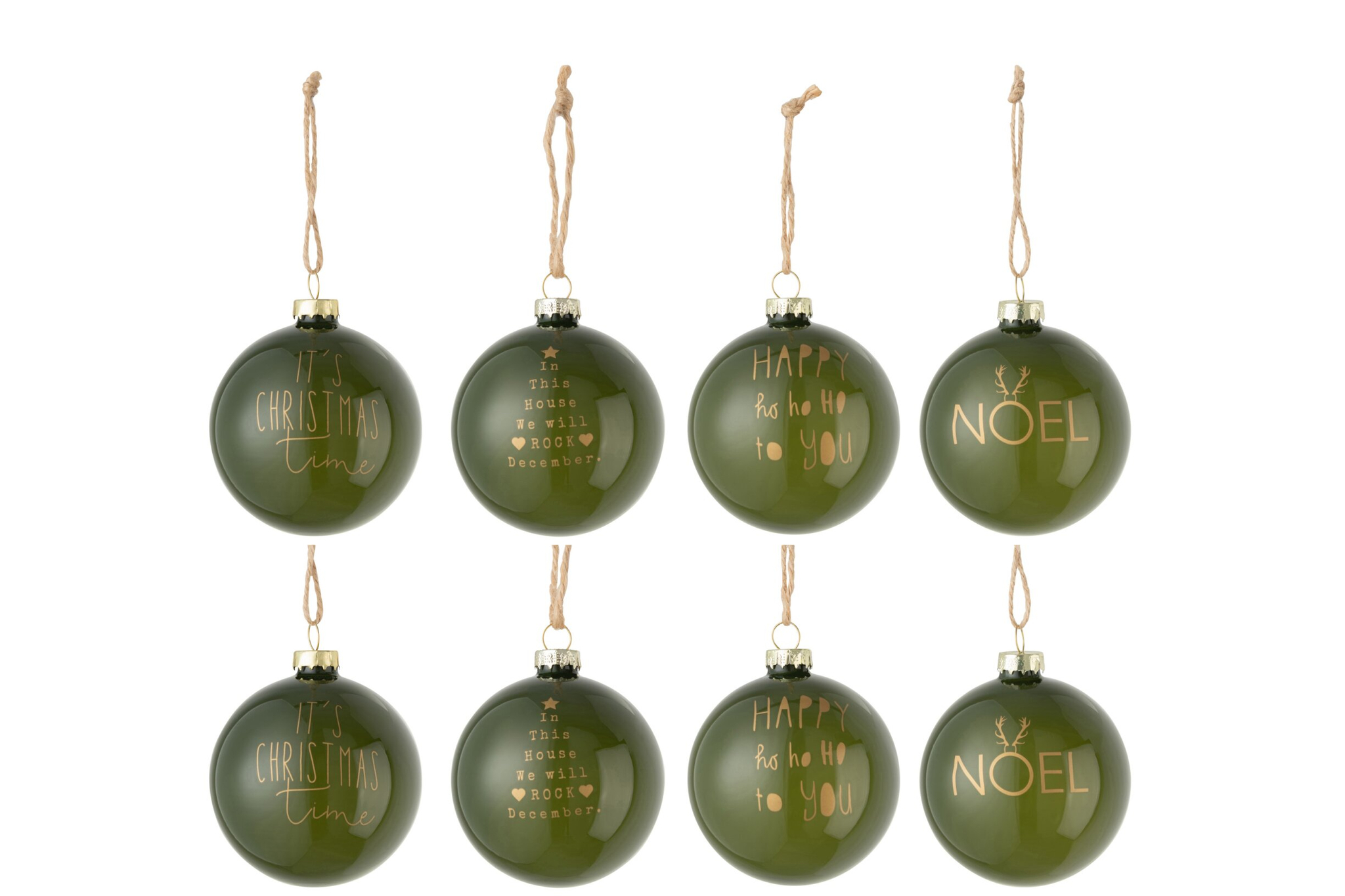 Opbergdoos Daurmoro Glas Groen - Afbeelding 2
