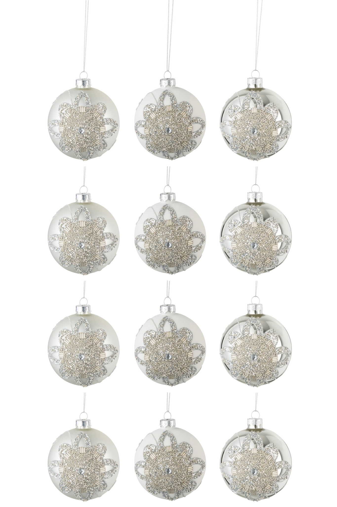 Opbergdoos Trulde Glas Zilver - Afbeelding 2