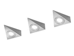 Wandlamp Klander Mat Nikkel - Set van 3