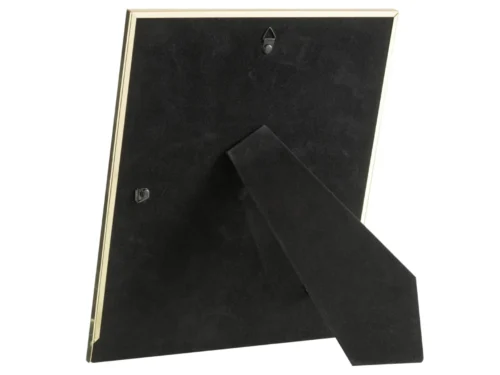 Fotolijst Rillaro Glas Goud met elegante metalen rand en standaard voor 9 kleine foto’s