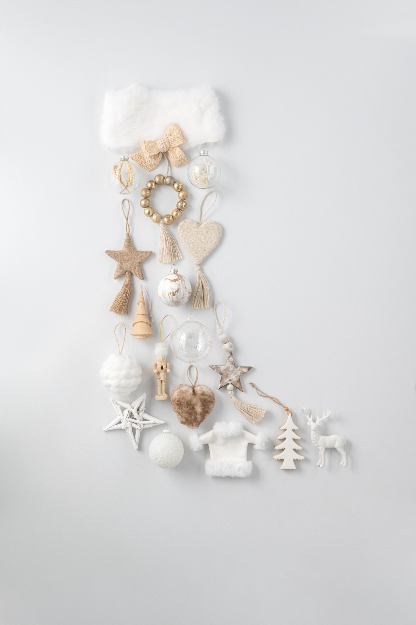 Opbergdoos Neevos Glas Beige