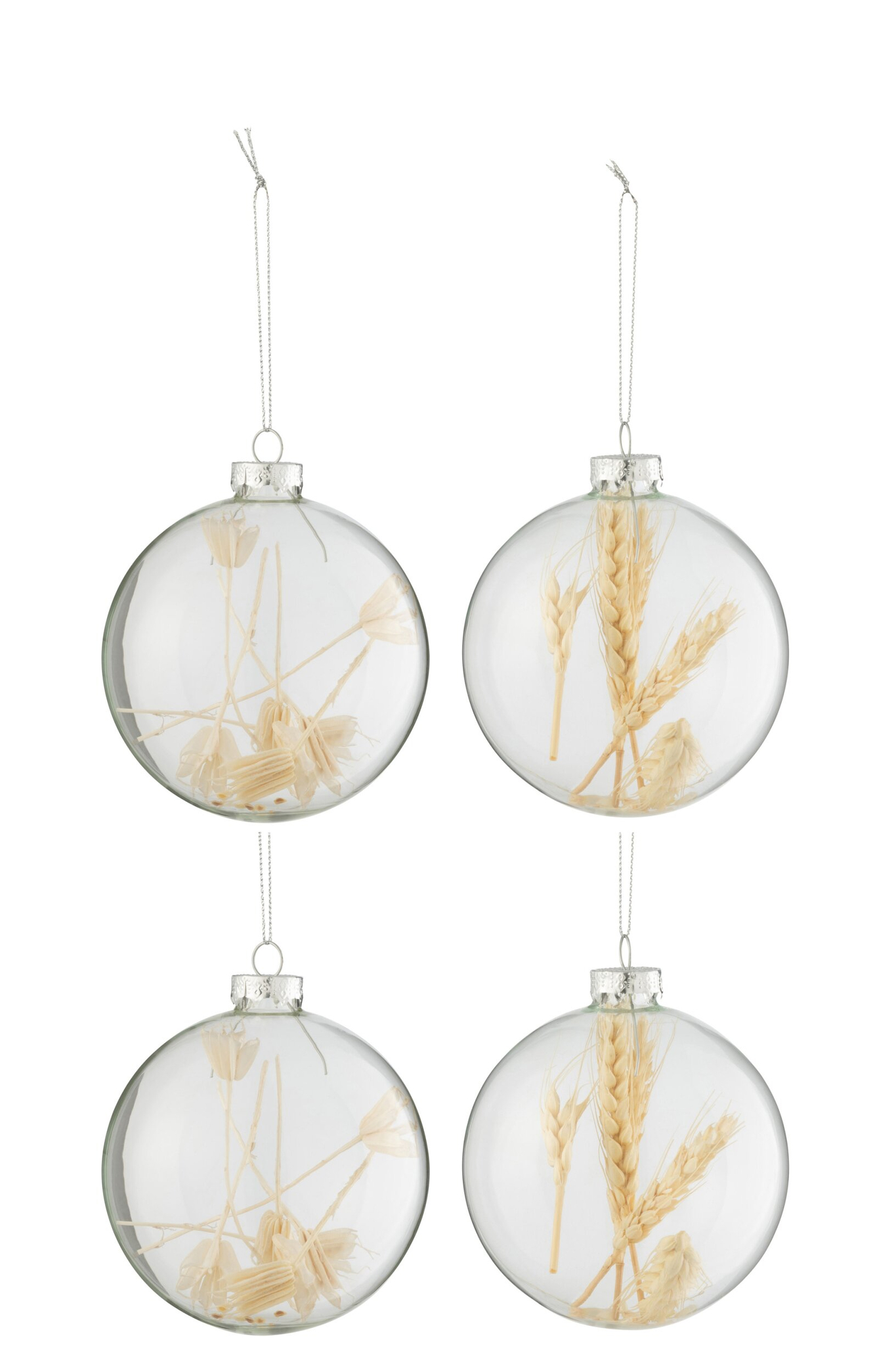 Opbergdoos Neimmol Glas Beige