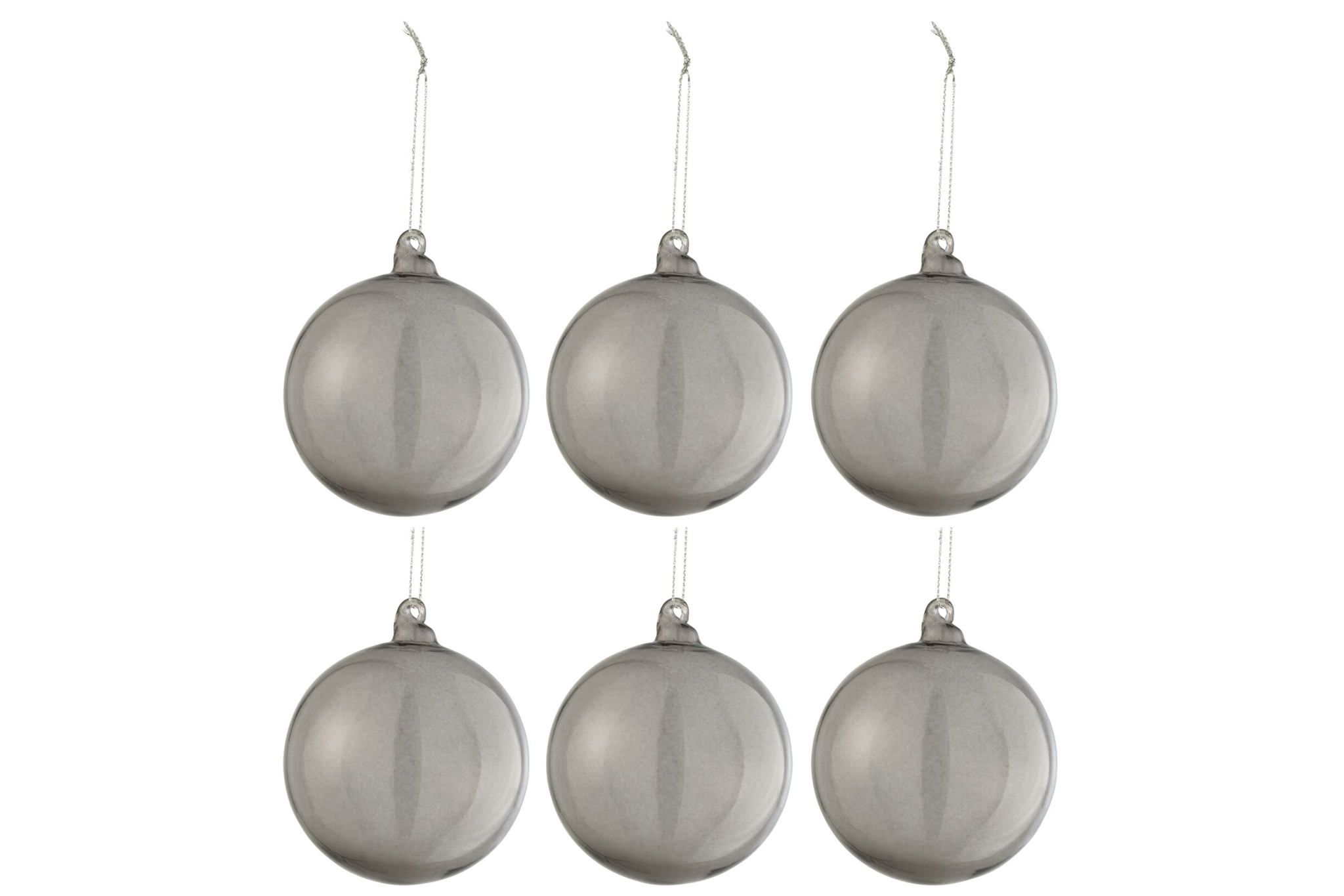 Opbergdoos Perla Glas Grijs - Afbeelding 2