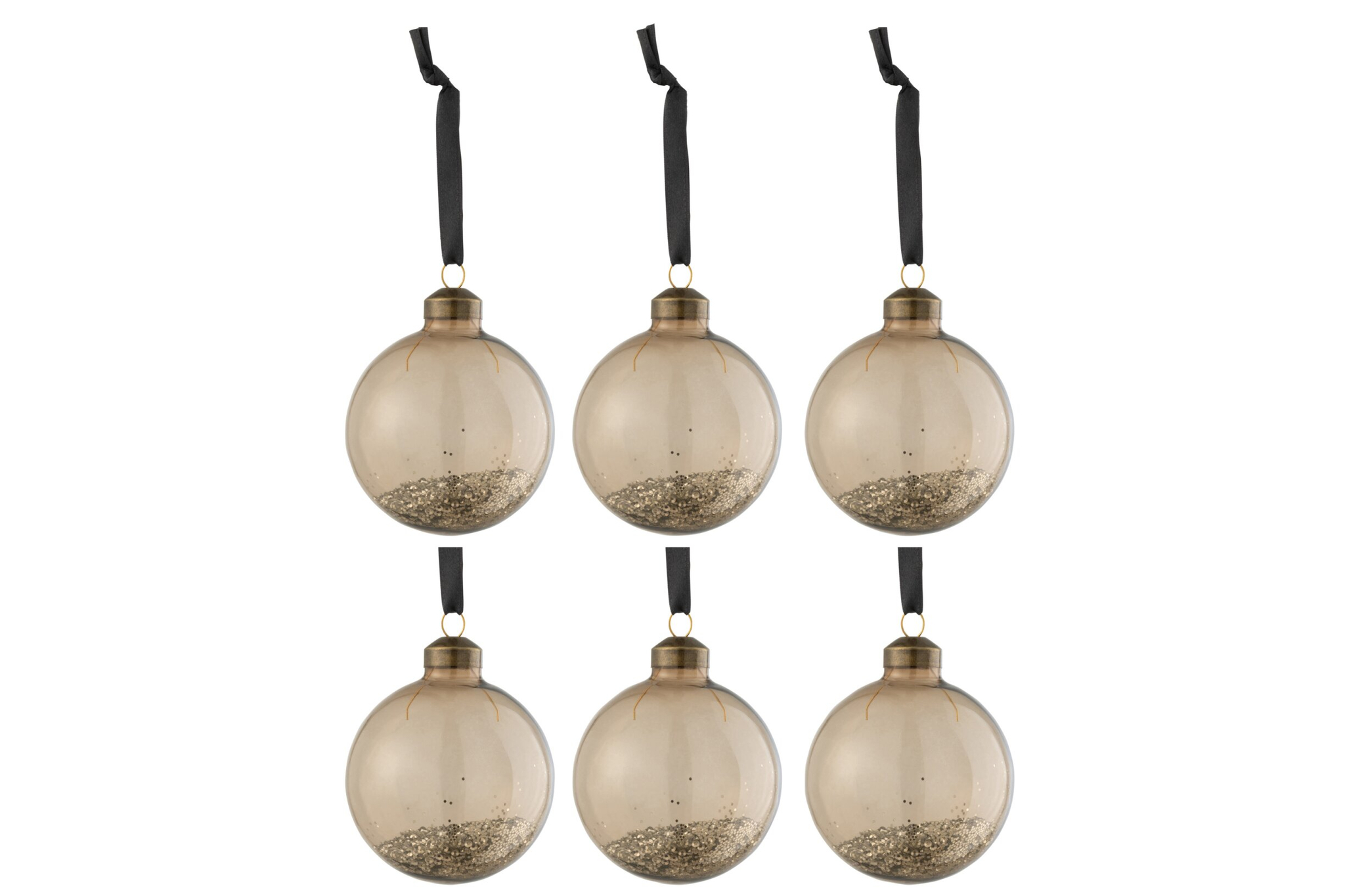 Opbergdoos Sissel Glas Bruin - Afbeelding 3