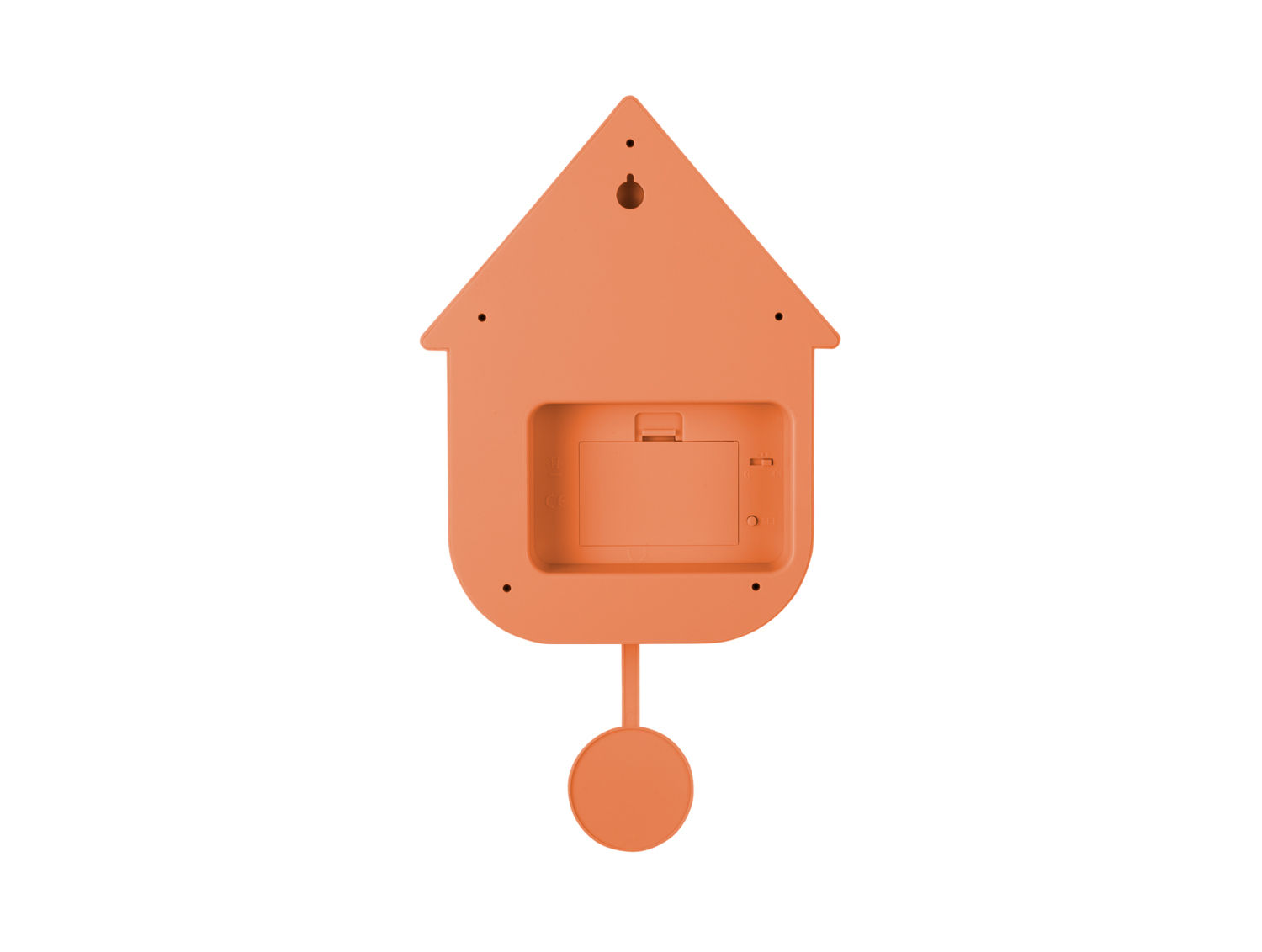 Wandklok Paarnia Helder Oranje - Afbeelding 6